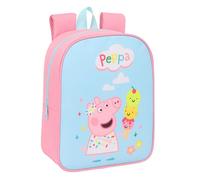 Safta Sac à dos Peppa Pig pour enfant adaptable au chariot 22 x 10 x 27 cm