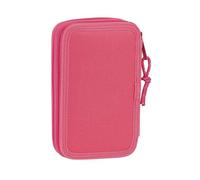 Blackfit8 Pochette crayons double École Mediana Rosa 28 pcs Rose