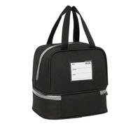Safta Sac à goûter Batman Game Over qualité et résistance maximale 20 x 15 x 20 cm Noir Taille M