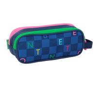 Safta - Trousse double Benetton Damero
