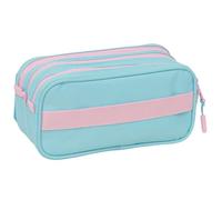 Munich Sky - Trousse triple grande trousse pour enfant, idéale pour les enfants d'âge scolaire, confortable et polyvalente, qualité et résistance, 21,5 x 8 x 10 cm