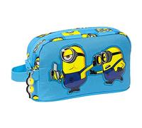Safta- Porte-déjeuner Isotherme Minions Minionstatic 21,5 x 12 x 6,5 cm, 812228859, Multicolore