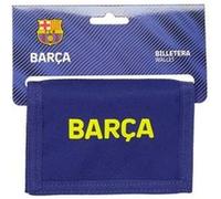 safta F.C. Barcelone 1ère équipe 25/26 - Portefeuille avec tête, Portefeuille Portefeuille, Porte-Monnaie, Confortable et Polyvalent, qualité et résistance, 12,5 x 9,5 cm, Bleu/Grenat, M, Décontracté