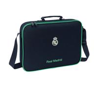 Real Madrid 2e KIT 25/26 - Portefeuille extrascolaire, Porte-Documents, Sac à bandoulière, Confortable et Polyvalent, qualité et résistance, 38x6x28 cm