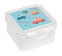 Safta PREESCOAR CARTES - Boîte à déjeuner, sac à déjeuner, qualité et résistance maximale, Recreo, 13 x 13 x 7,5 cm, bleu, M, Décontracté