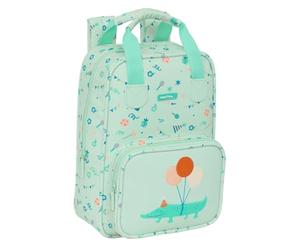 safta PREESCOAR FIESTA - Sac à dos pour enfant, adaptable avec poignées, tissu recyclable, idéal pour les enfants de différents âges, confortable et polyvalent, qualité et résistance, 20 x 8 x 28 cm,