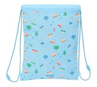 safta PREESCOAR VOITURES - Sac à dos plat junior, idéal pour enfants de différents âges, confortable et polyvalent, qualité et résistance, 26 x 34 cm, bleu, M, Décontracté