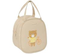 Safta PREESCOLAAR - Trousse isotherme préscolaire, adaptable au chariot, idéale pour les enfants de 5 à 14 ans, confortable et polyvalente, qualité et résistance, 19 x 14 x 22 cm, couleur beige,