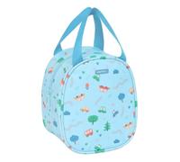 Safta PREESCOLAR CARCHES - Sac à goûter, qualité et résistance maximale, Porte-repas, Recreo, 19 x 14 x 22 cm, bleu, M, Décontracté