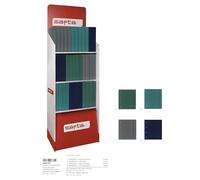 safta - Présentoir de Carpeblock, avec contenu, résistant, léger, durable, de grande qualité, multicolore, gris foncé, gris foncé, Estándar, Décontracté
