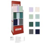 safta - Présentoir de Carpeblock, avec contenu, résistant, léger, durable, de grande qualité, multicolore, vert foncé, Vert foncé, Estándar, Décontracté