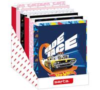 Safta - Présentoir Folio 4 anneaux (12 pièces), résistant, léger, durable, de grande qualité, multicolore