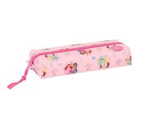 Safta Trousse rectangulaire PRINCESAS Disney - Scolaire, confortable, résistante 22×7×40 cm