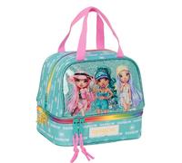 Safta Rainbow High Paradise - Porte-goûter, qualité et résistance maximale, pour repas, goûter et petit déjeuner, 20 x 15 x 20 cm, couleur bleu turquoise, Bleu turquoise, Estándar, Décontracté