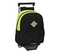 Safta Real Betis Balompie 006 10l 26x34x11 Cm Wheeled Backpack Noir