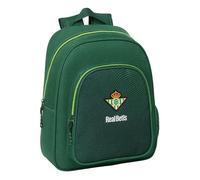 safta REAL BETIS BALOMPIÉ - Sac à dos pour enfants, idéal pour les enfants de différents âges, confortable et polyvalent, qualité et résistance, 28 x 10 x 34 mm, couleur verte, vert, Estándar,
