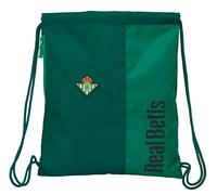 Safta REAL BETIS BALOMPIÉ - Sac à dos sac de sport, fermeture à lacets, sac à dos, idéal pour enfants de différents âges, confortable et polyvalent, qualité et résistance, 35 x 45 cm, Vert d'eau, M