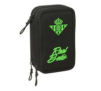 Safta Trousse scolaire Real BETIS BALOMPIÉ – 37 pièces – 12,5 x 19,5 x 5,5 cm