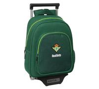 Safta Real Betis Balompie Water Resistent Wheeled Backpack Vert