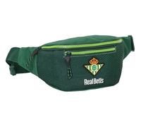 Safta Real Betis BALOMPIÉ - Sac Banane avec Poche extérieure, idéal pour Les Jeunes et Les Enfants de différents âges, Confortable et Polyvalent, qualité et résistance, 23 x 9 x 12 cm, Vert, Vert,