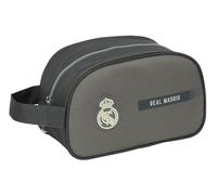 Safta Real Madrid 3ème équipe 24/25 - Trousse Scolaire Moyenne avec poignée, Trousse pour Enfant, Adaptable au Chariot, Facile à Nettoyer, Confortable et Polyvalent, qualité et résistance, 26 x 12 x