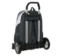 Safta Real Madrid C.F. Evolution Cartable et Chariot Blanc 25/26
