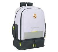 safta Real Madrid EQUIPACIÓN 25/26 - Sac à dos d'entraînement pour un usage quotidien, idéal pour les enfants de différents âges, confortable et polyvalent, qualité et résistance, 35 x 24 x 50 cm
