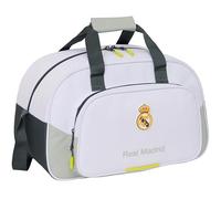 safta Real Madrid EQUIPACIÓN 25/26 - Sac de sport, sac à dos, idéal pour les enfants de différents âges, confortable et polyvalent, qualité et résistance, 40 x 23 x 24 cm, blanc, M, Décontracté
