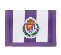 safta Real Valladolid - Portefeuille avec tête, Portefeuille Portefeuille, Porte-Monnaie, Confortable et Polyvalent, qualité et résistance, 12,5 x 9,5 cm, Violet/Blanc, M, Décontracté