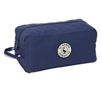 SAFTA | Sac à Chaussures Scolaire El Ganso Jeans, Compartiment zippé pour Chaussures, poignée de Transport, Coloris Bleu Marine et Bleu, 34 x 18 x 15 cm