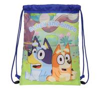Sac Ã ficelles enfant Safta Bluey Bleu 26x34 cm