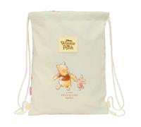 WINNIE THE POOH - Sac à dos plat junior, idéal pour enfants de différents âges, confortable et polyvalent, qualité et résistance, 26 x 34 cm