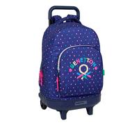 Safta Sac à Dos à Roulettes Benetton Drop 33l 33x45x22 Cm