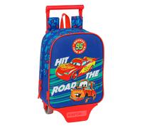 safta Cars - Sac à Dos de crèche avec Chariot, idéal pour Enfants de différents âges, Confortable et Polyvalent, qualité et résistance, 22 x 10 x 27 cm