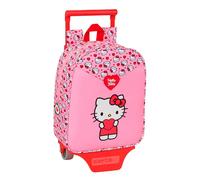 Safta Sac à Dos à Roulettes Hello Kitty 6l 22x27x10 Cm Mini
