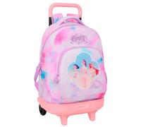 Safta Sac à dos à roulettes K-pop Demon Hunters Artist 33 L Compact Amovible Rose Enfants