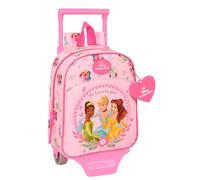 Safta Sac à Dos à Roulettes Princesas Disney 6l 22x27x10 Cm Mini