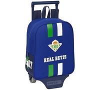 Safta Sac à Dos à Roulettes Real Betis Balompie 6l 22x27x10 Cm