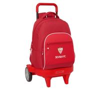 Safta Sac à dos à roulettes Sevilla FC Rouge Enfants
