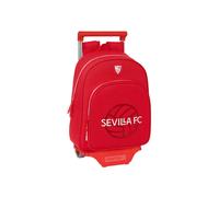 Safta Sevilla Fc Wheeled Backpack Rouge