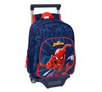 Safta Sac à Dos à Roulettes Spider-man 10l 27x33x10 Cm