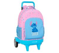 Safta Sac à Dos à Roulettes Stitch Bright 33l 33x45x22 Cm