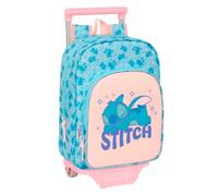 Safta Sac à Dos à Roulettes Stitch Ohana 10l 26x34x11 Cm