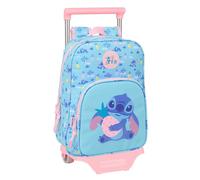 Safta Sac à Dos à Roulettes Stitch Waves 10l