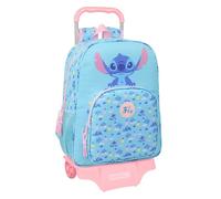 Safta Stitch Waves 22.5l Wheeled Backpack Bleu Enfants