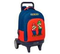 Safta Sac à Dos à Roulettes Super Mario 33l 33x45x22 Cm
