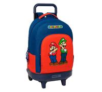 Safta Sac à Dos à Roulettes Super Mario 33l 33x45x22 Cm