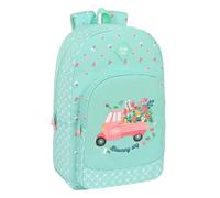 Safta- Sac à Dos Adapt.Chariot Glowlab Pepa 30 x 46 x 14 cm, 612217876, Multicolore