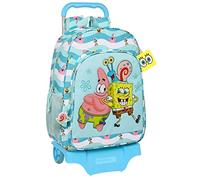 Safta Sac à dos Bob Esponja Stay Positive à roulettes Taille unique