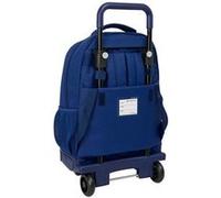 SAFTA - Sac à dos - big, compact removable wheels - polychlorure de vinyle (PVC) - bleu marine - FC Barcelone G